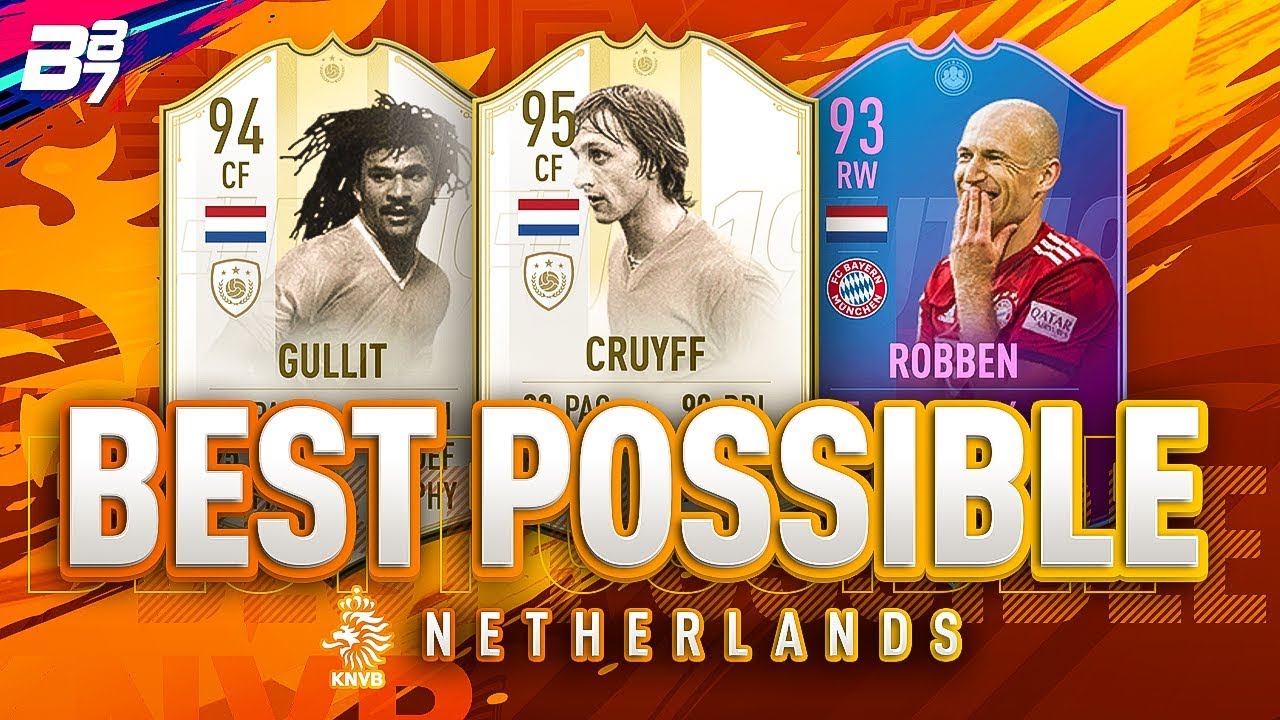 BEST POSSIBLE NETHERLANDS TEAM! w/ PRIME MOMENTS GULLIT AND CRUYFF! | FIFA 19 ULTIMATE TEAM