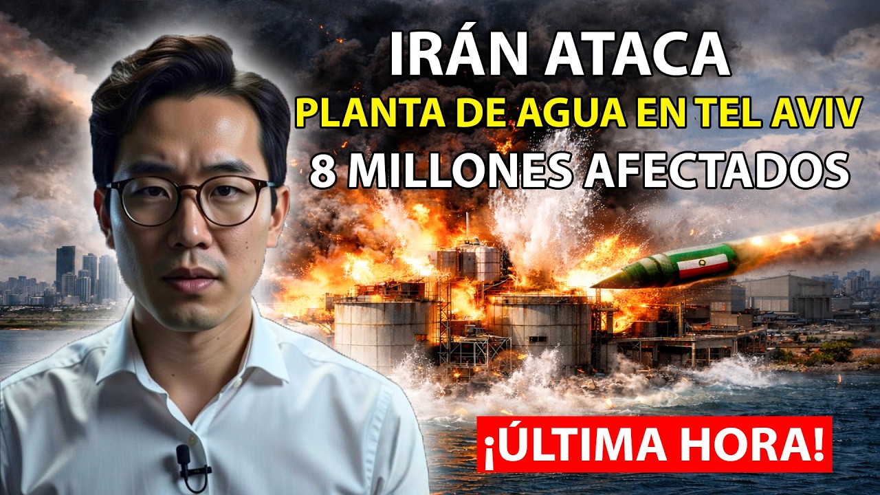 &Uacute;LTIMA HORA: Ataque a infraestructura de agua en Tel Aviv &mdash; &iquest;8 millones sin suministro?