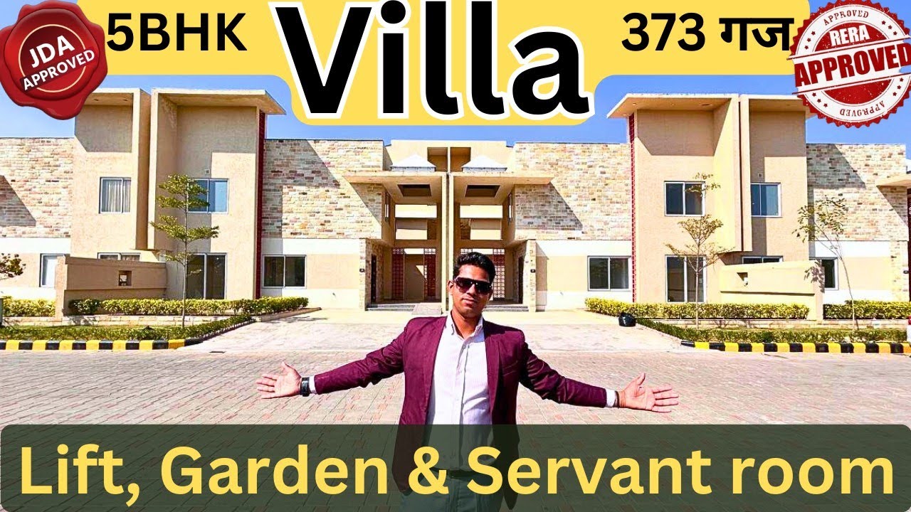 373 gaj villa oppo. sez | near neerja modi school with personal lift garden & sarvent room in jaipur