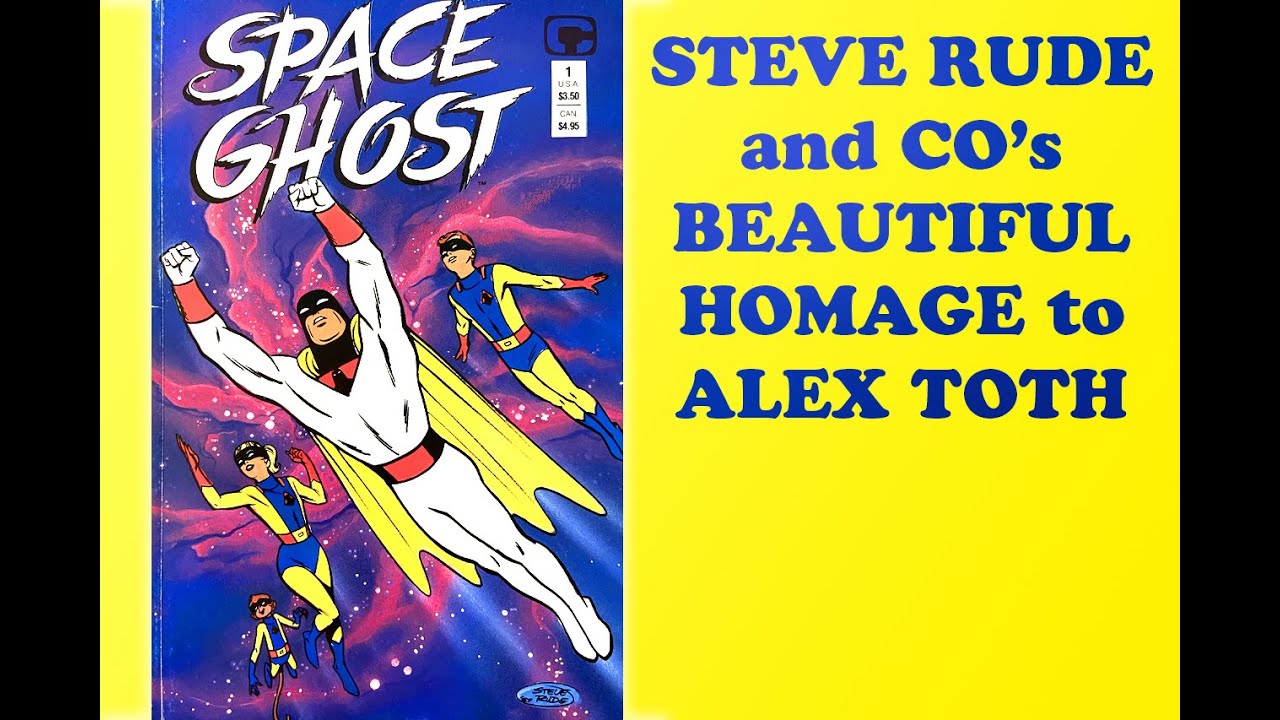 Space Ghost by Steve Rude and Co: A BEAUTIFUL Homage to ALEX TOTH