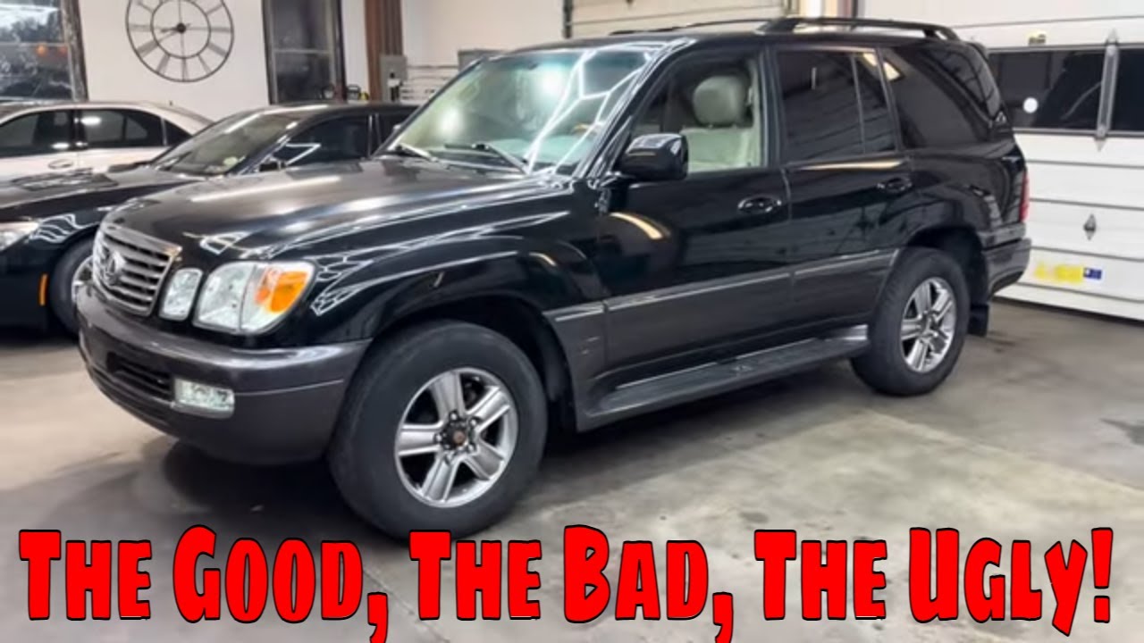 A Closer Look At A Well Used 2006 Lexus Lx 470, A $65k Suv Two Decades Later!