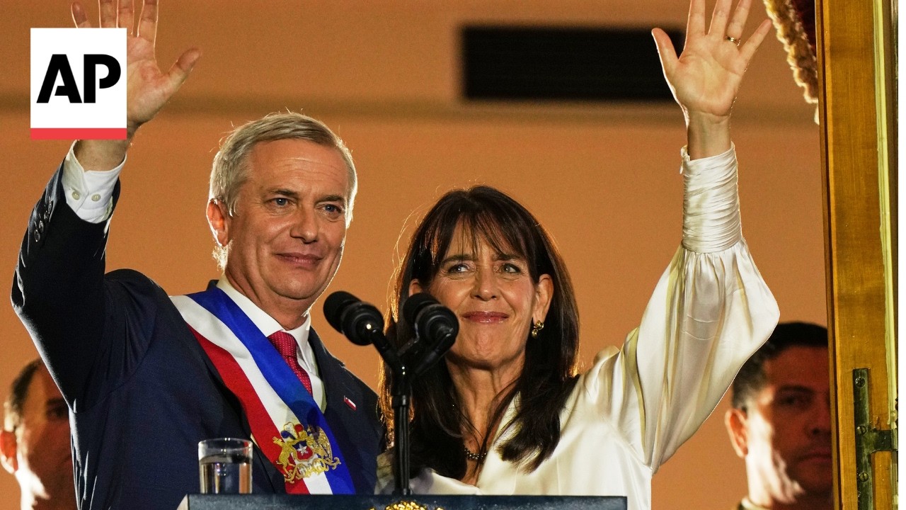 José Antonio Kast is sworn in as Chile’s new president
