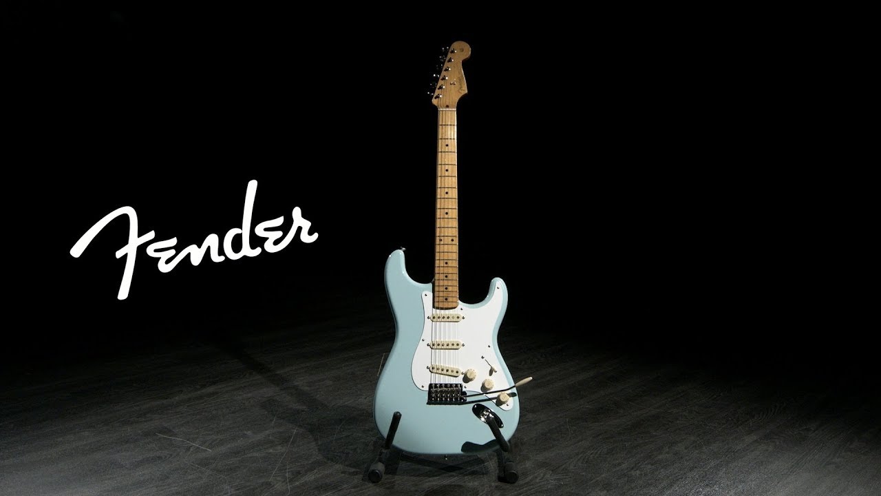Fender Classic Series '50s Stratocaster MN, Daphne Blue | Gear4music demo