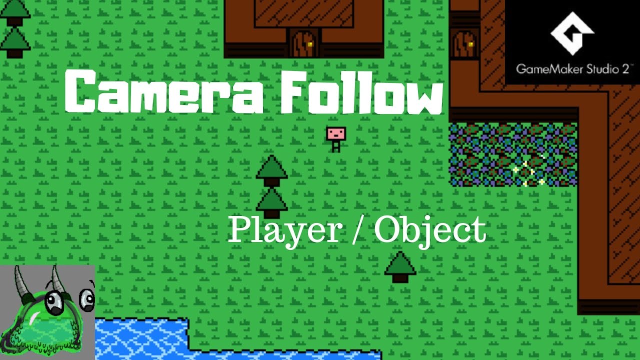 GameMaker Studio 2: камера следует за игроком/объектом