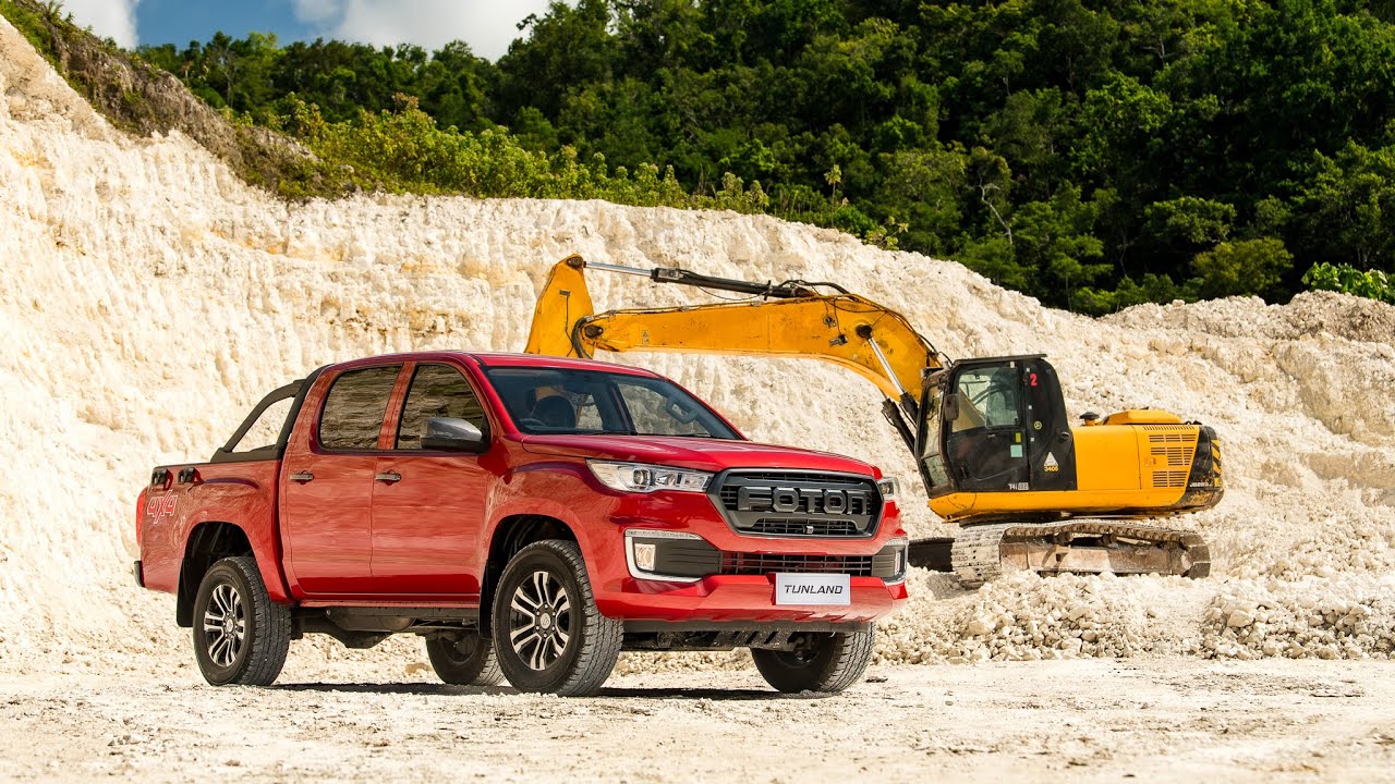 Impressive Chinese Pickup in Jamaica - Foton Tunland G7