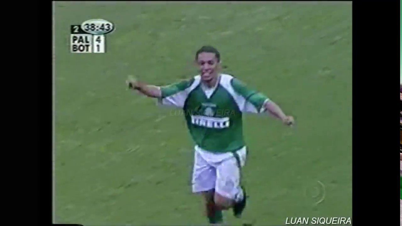 Gols - Palmeiras 4x1 Botafogo | Brasileiro série B 2003