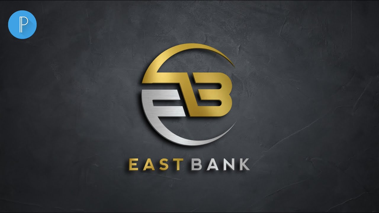 E B Professional Logo Design Pixellab Tutorial
