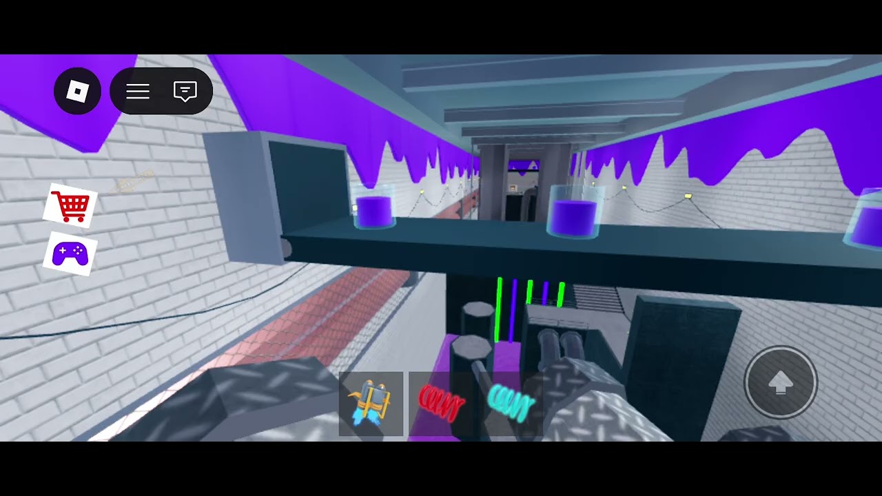 Ialamy  jogando jogo do vovô no Roblox 