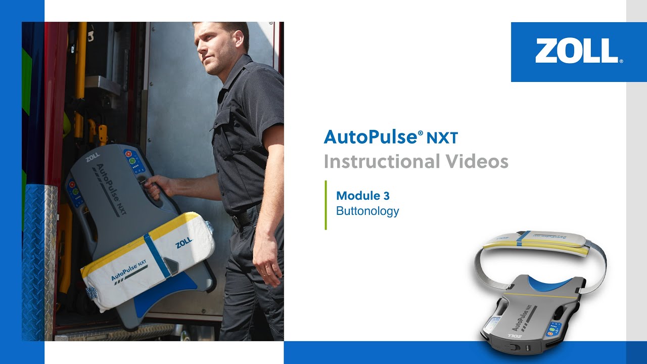 Обучающее видео ZOLL® AutoPulse® NXT 3: Кнопковедение (на английском языке)