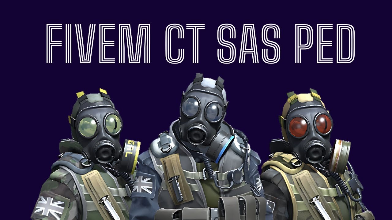 Fivem CT Sas Ped