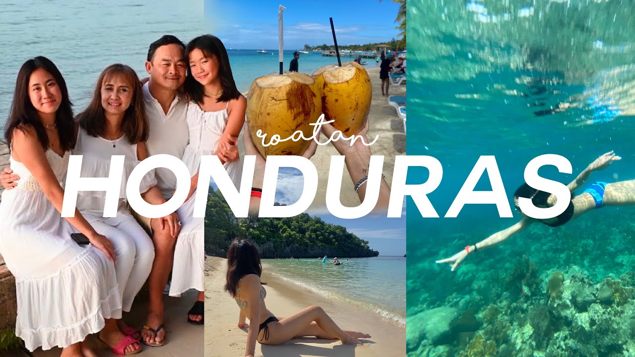 ROATAN HONDURAS 🇭🇳 | christmas ‘22 travel vlog