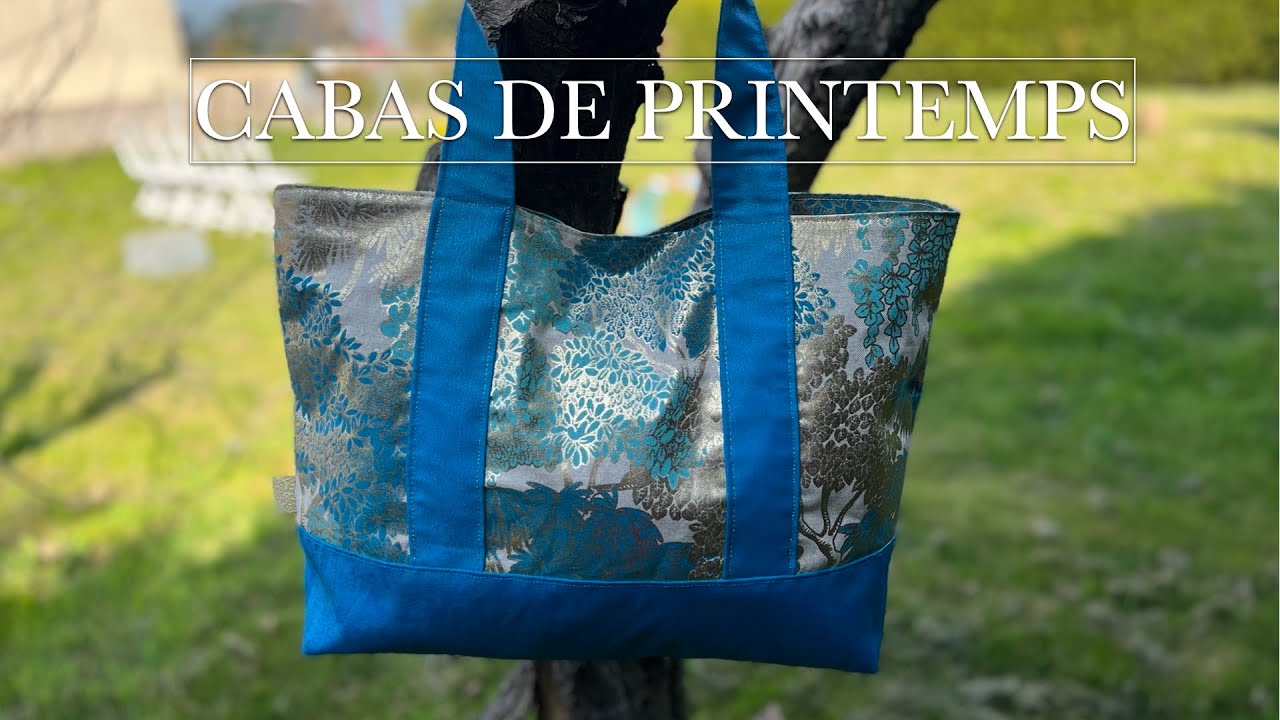 Episode 2 : couture d'un cabas de printemps !