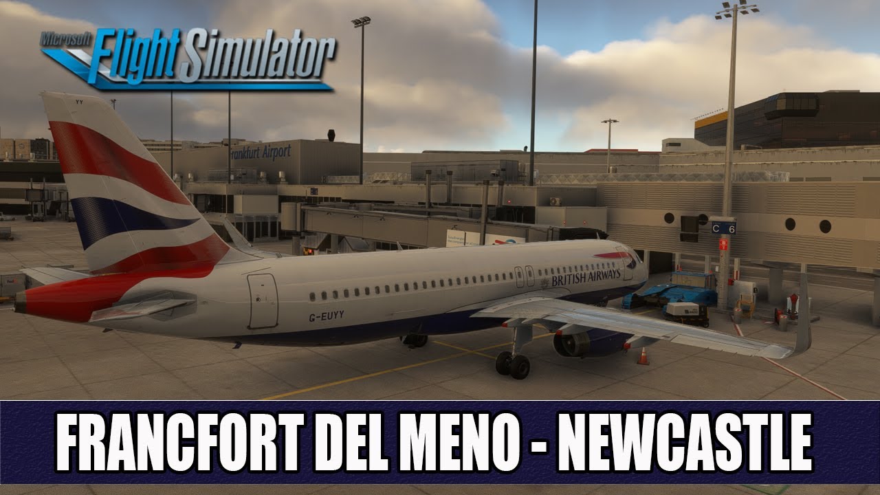 Flight Simulator 2020 ✈️ | Vuelo Online | Fráncfort del Meno a Newcastle | British Airways