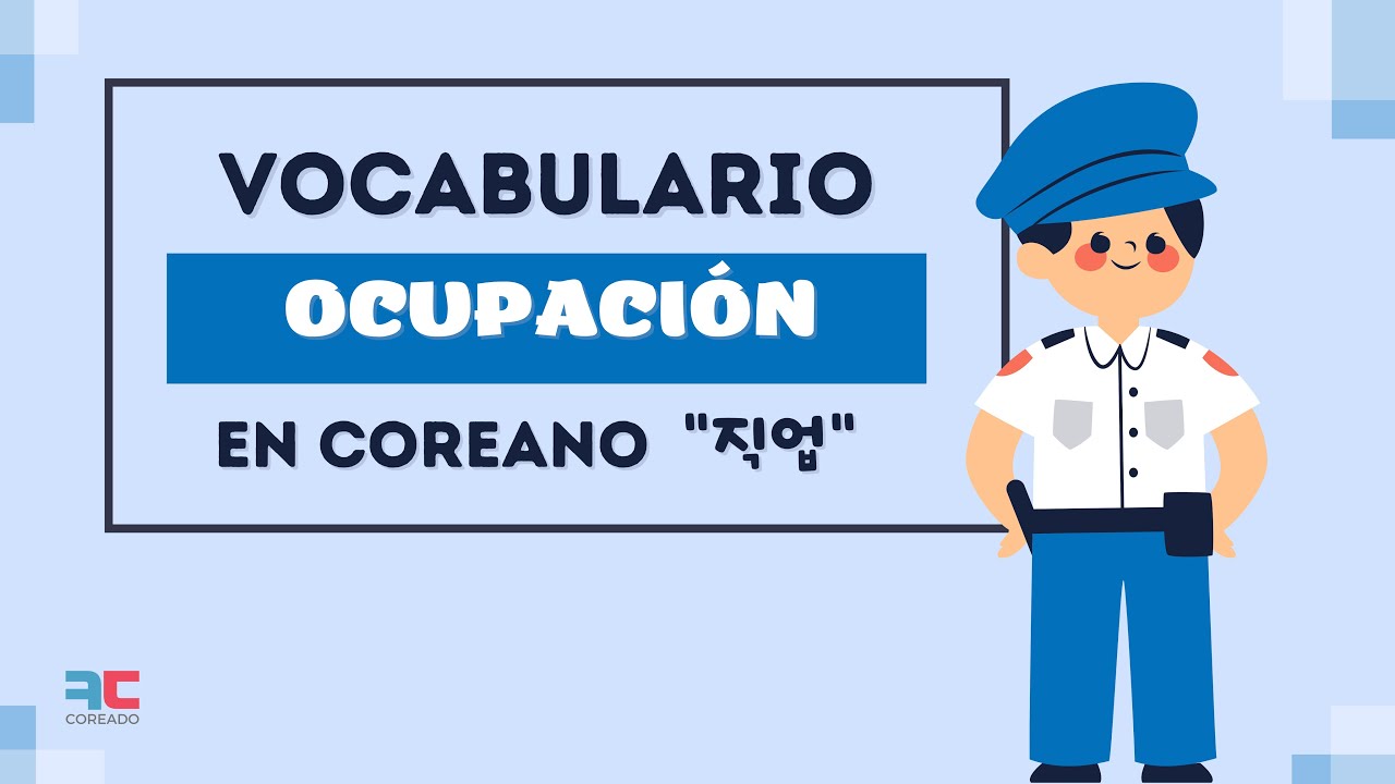 Ocupaciones en Coreano