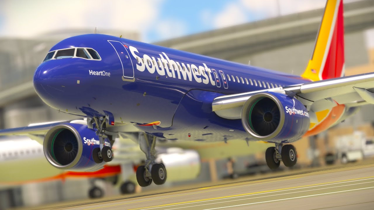 EPIC FAIL or MASTERCLASS Dangerous Crosswind Landing   Southwest A320 DFW