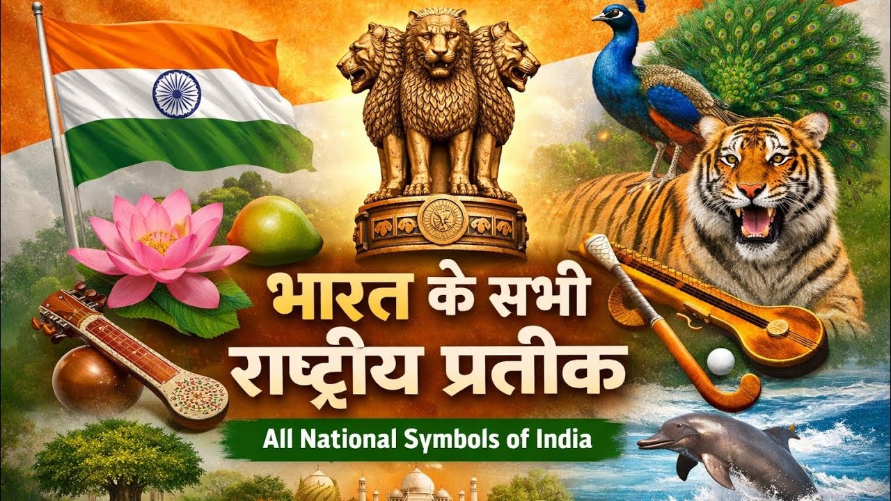 Symbols of India | Complete GK in Hindi skillsprout learninghub per #education #learninghub#learning