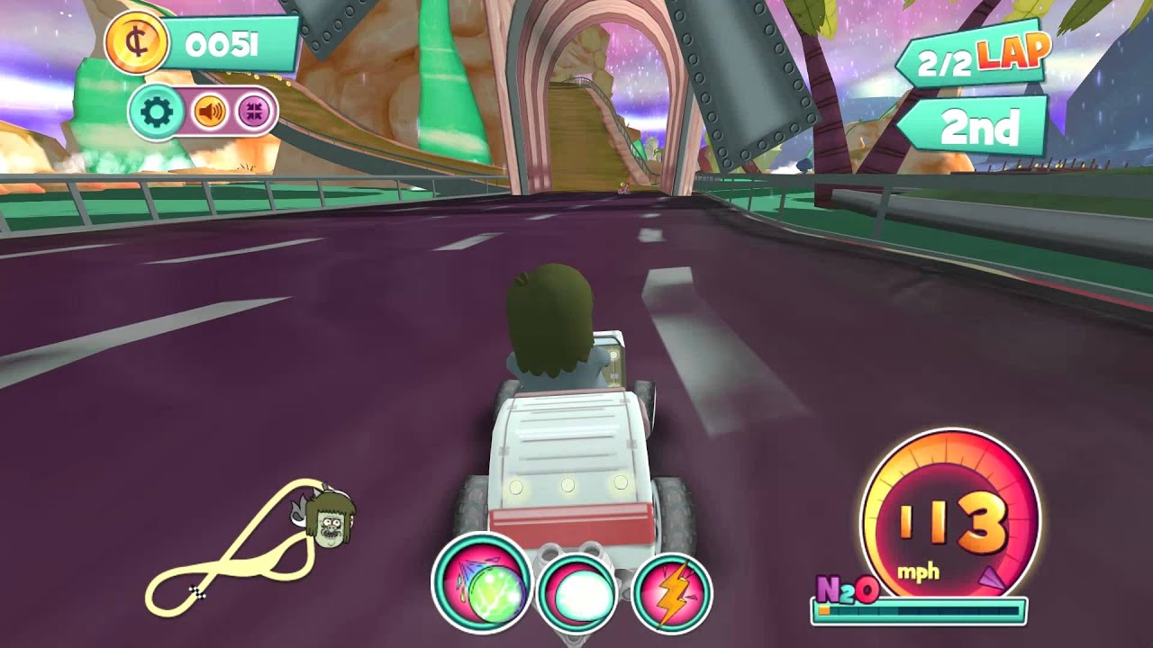 REGULAR SHOW MEETS MARIO KART!? (Regular Show - Dimensional Drift)