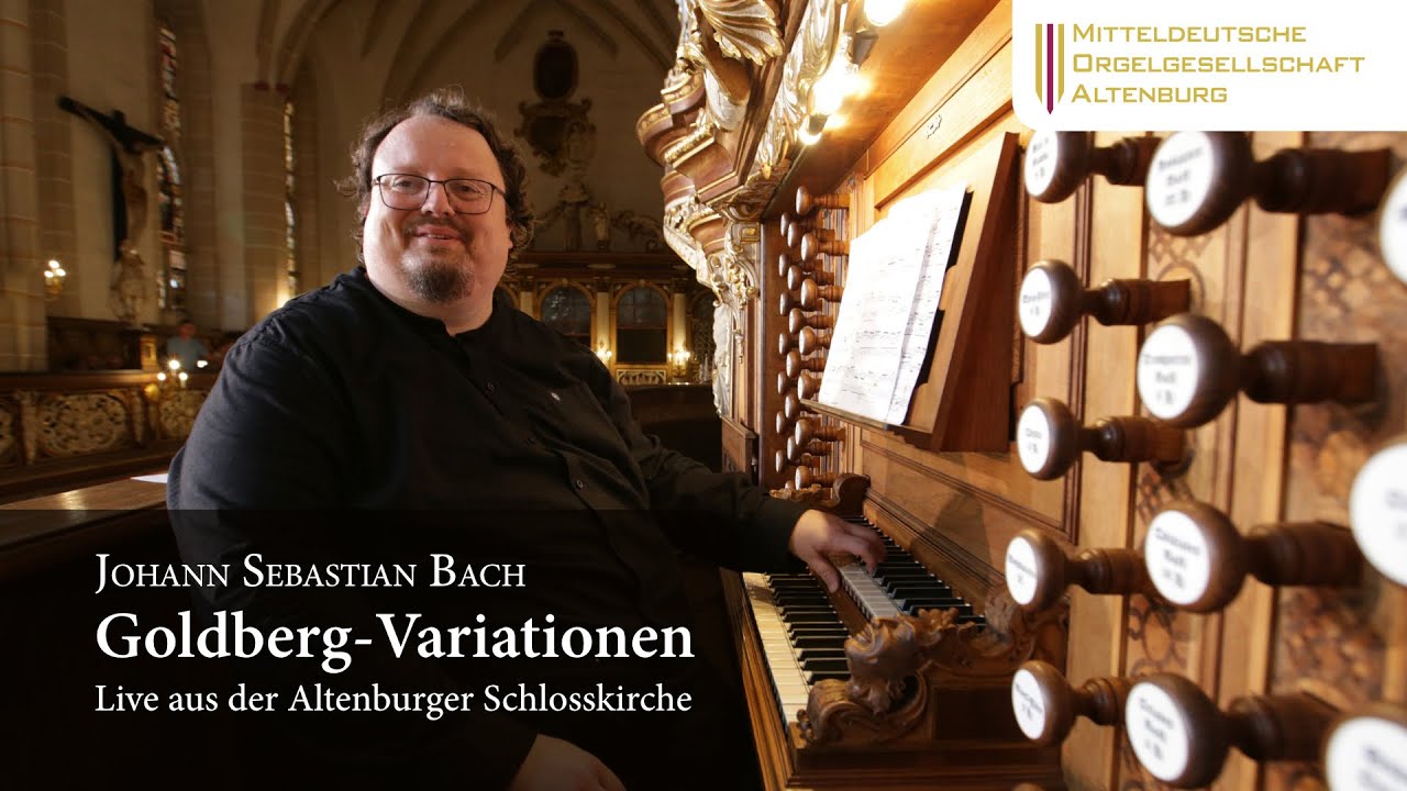 Johann Sebastian Bach (1685–1750): Goldberg-Variationen, BWV 988, Trost-Orgel, Martin Schmeding live