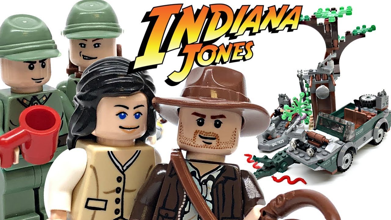 LEGO Indiana Jones River Chase review! 2008 set 7625!