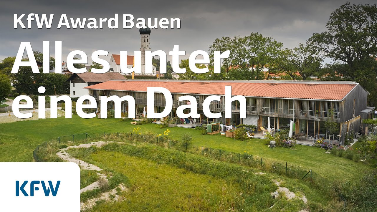 Alles unter einem Dach – 1. Platz KfW Award Bauen 2021 Kategorie Neubau