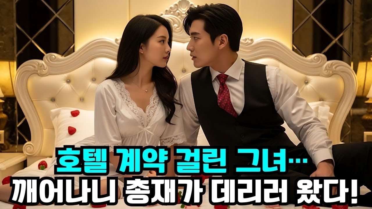 늙은 상사와 호텔 계약에 걸린 그녀… 깨어나 보니 총재가 데리러 와 결혼했다!