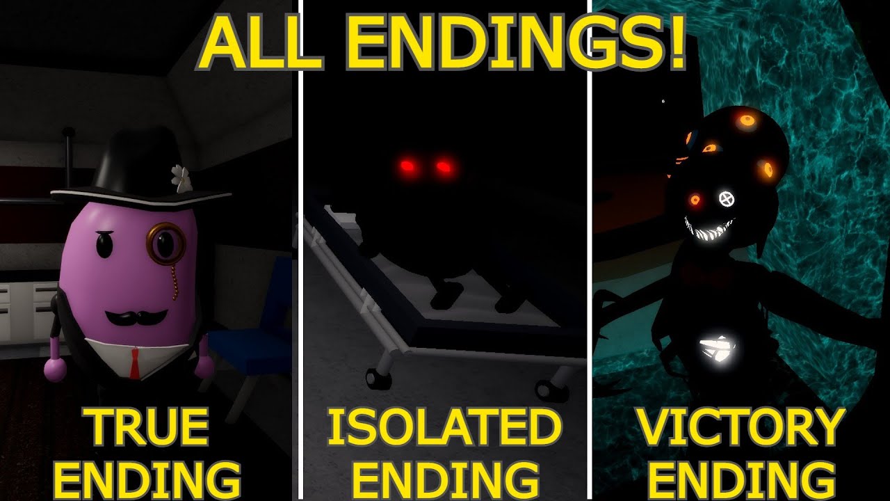 How to get ALL MR. P'S EXPERIENCE ENDINGS in PIGGY: TRAUMATIC EXPERIENCES! - Roblox