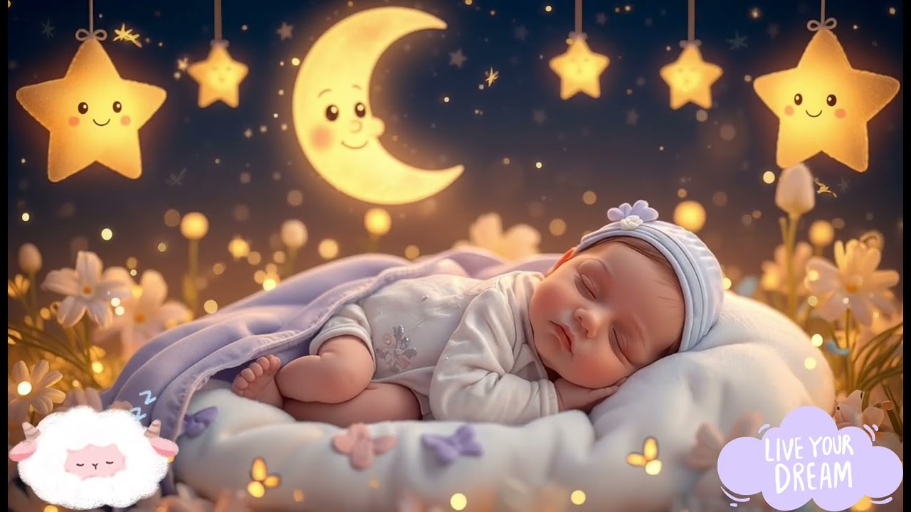 Baby Sleep Music| Relaxing Bedtime Music  Sleep Instantly in 3 Minutes | Mozart & Brahms Lullabies