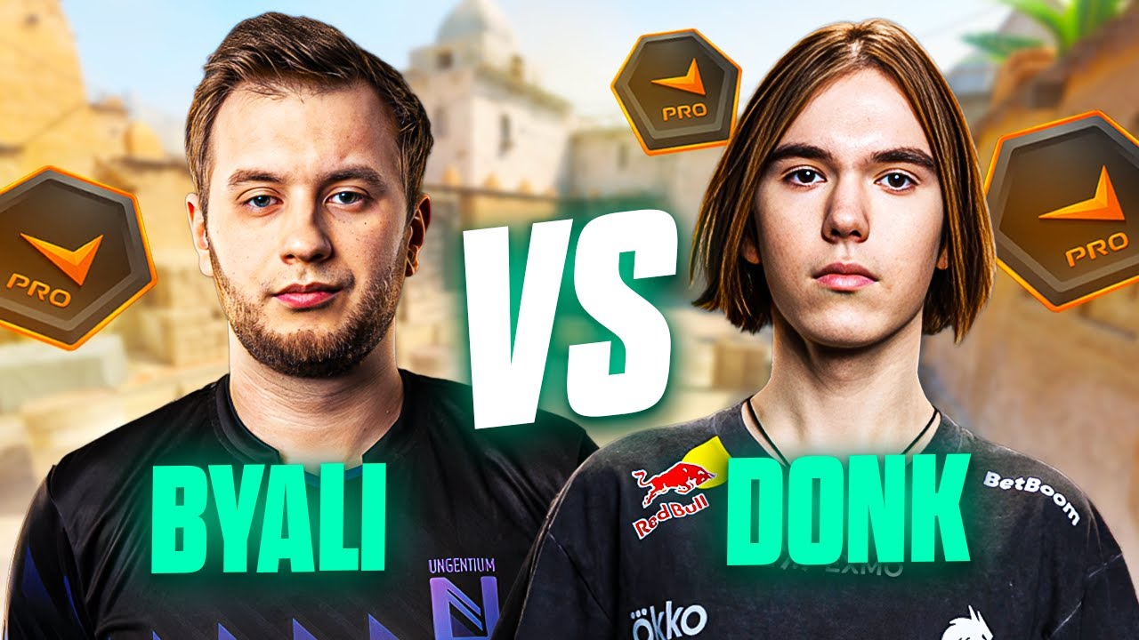 BYALI VS DONK NA FACEIT W CS2!
