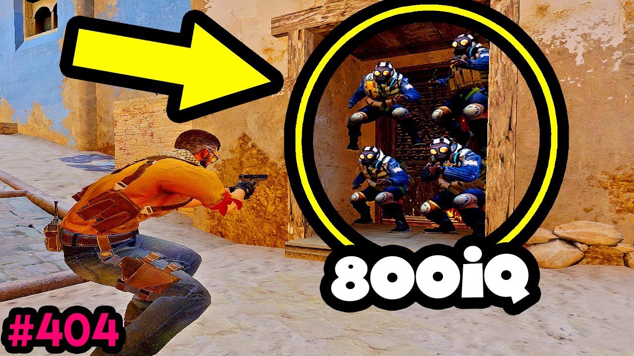 800 IQ SURPRISE BAIT! - CS:GO BEST ODDSHOTS 