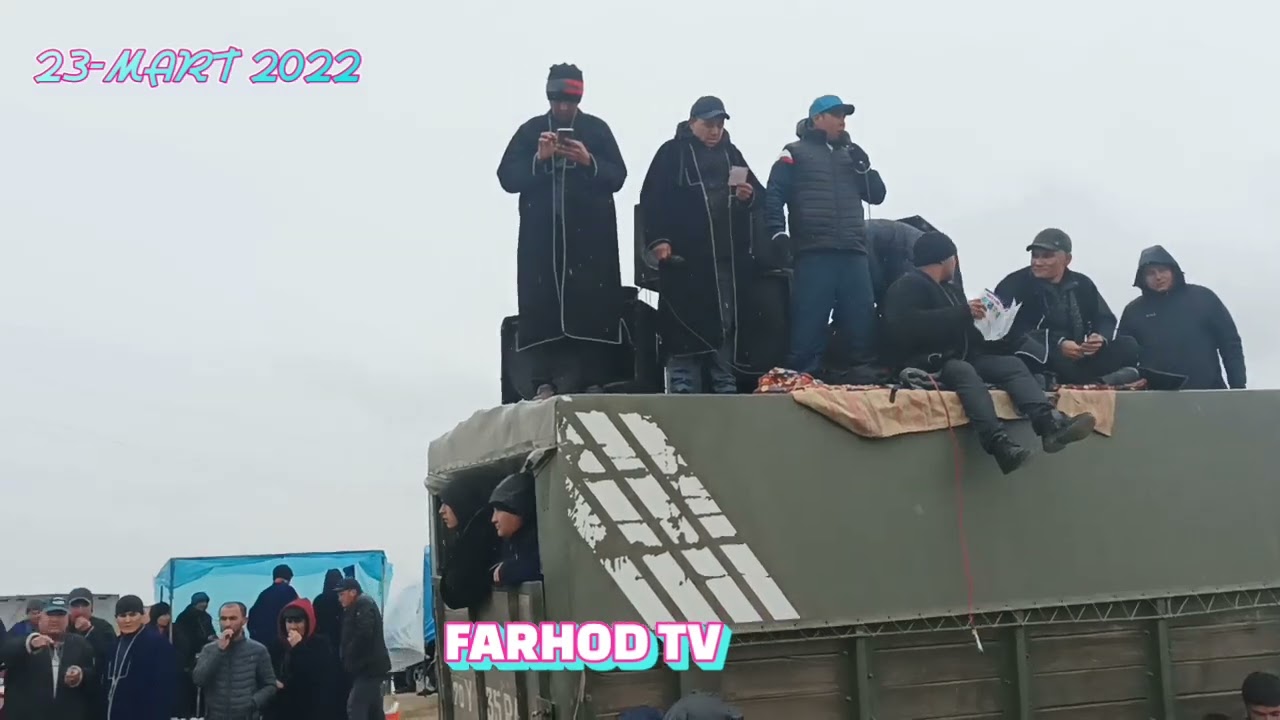 Камашида катта купкарида Сарпо йопиш Маросими хамма палвон шу йерда
