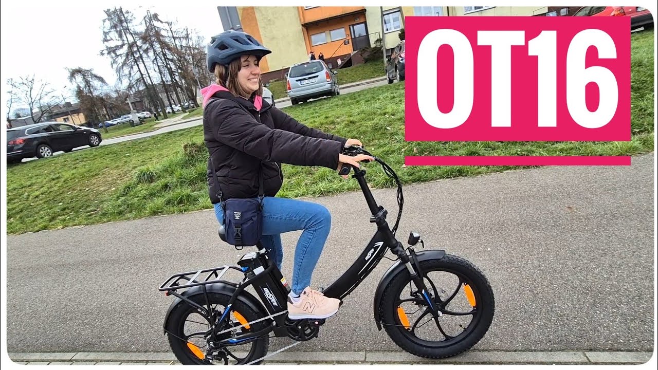 Niedrogi, składany rower elektryczny ONESPORT OT16 dla każdego