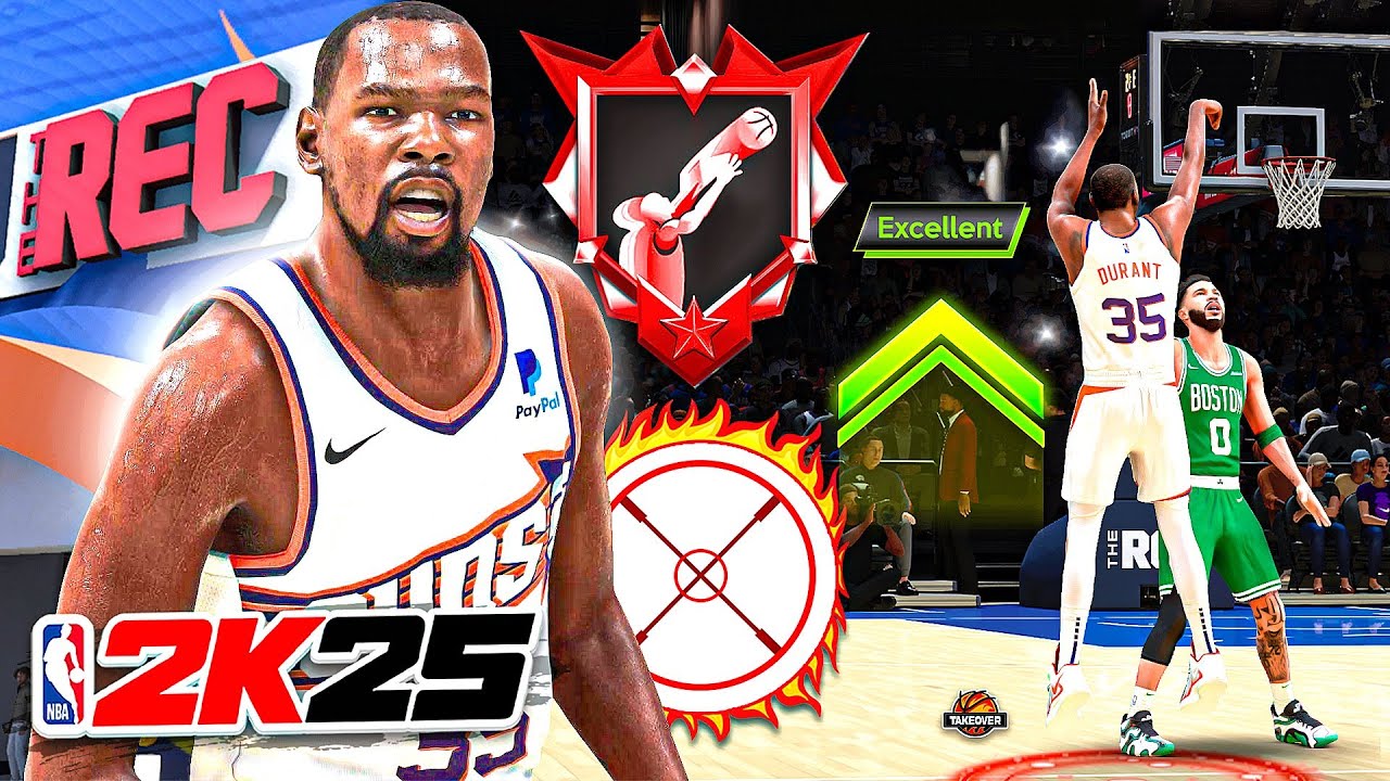 99 KEVIN DURANT is UNGUARDABLE AFTER PATCH in the RANDOM REC (NBA 2K25)