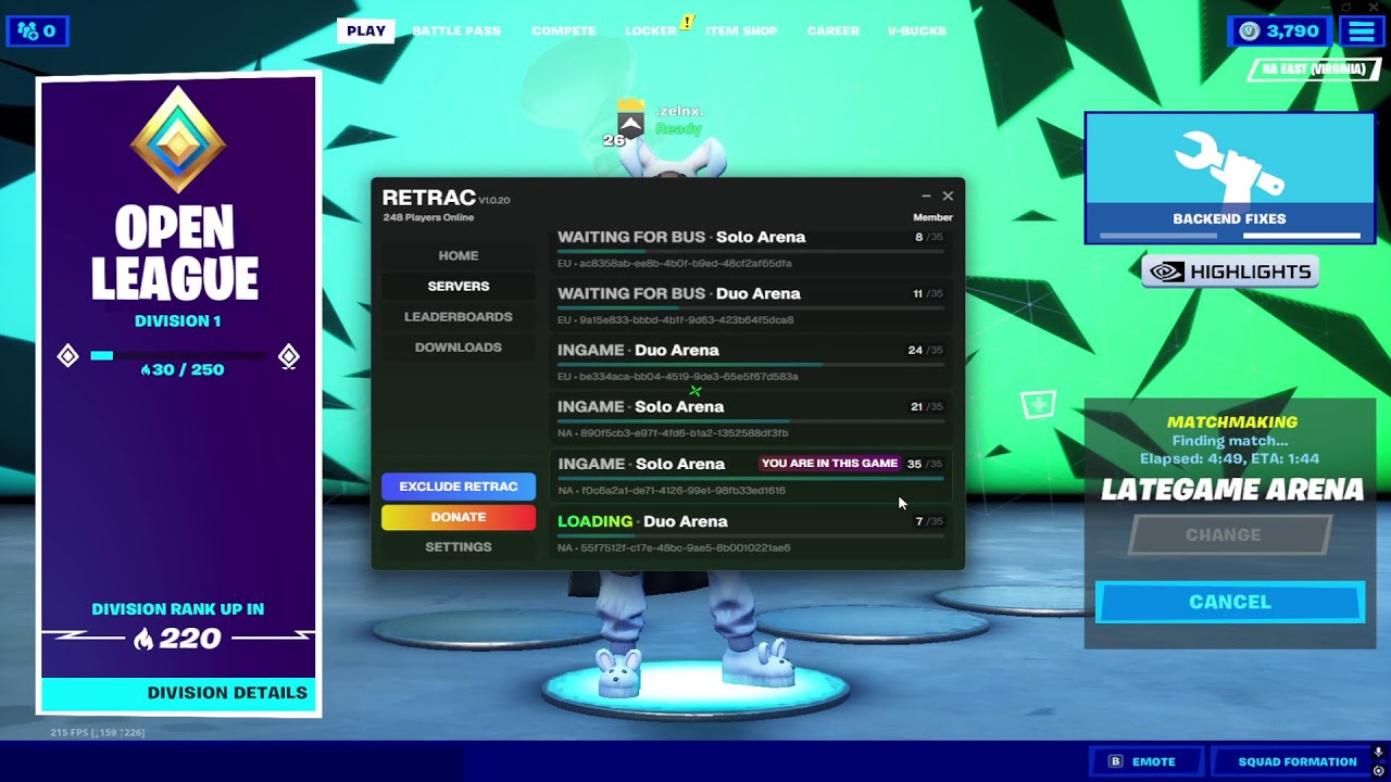 Og fort | project retrac