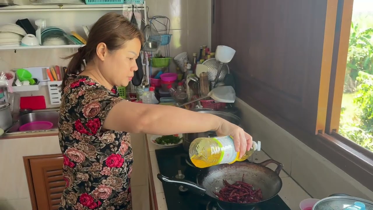 เมนูปลาช่อนต้มยำ ￼