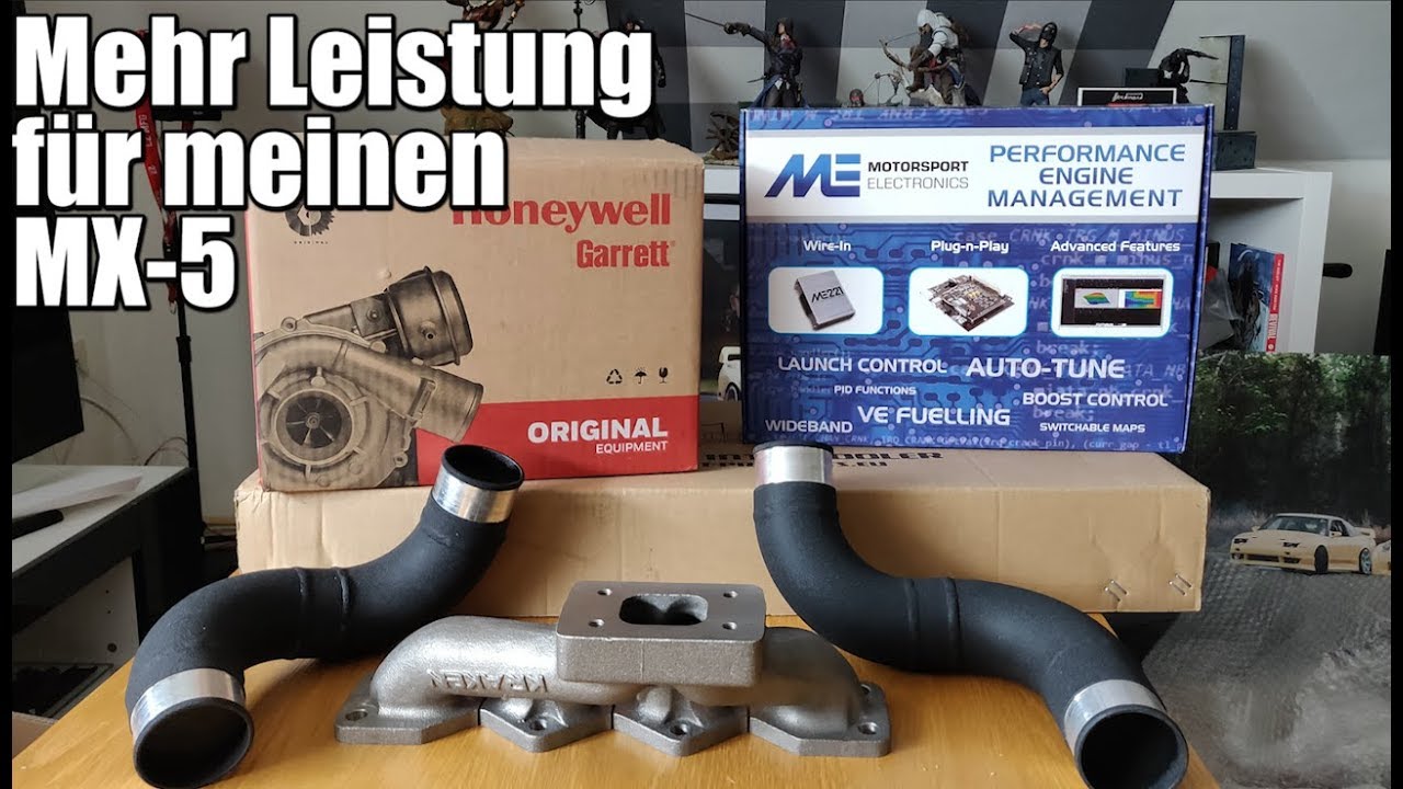 Mehr Leistung für meinen MX-5 | SPS Motorsport Turbo Kit Unboxing | Mazda MX-5 Turbo Umbau