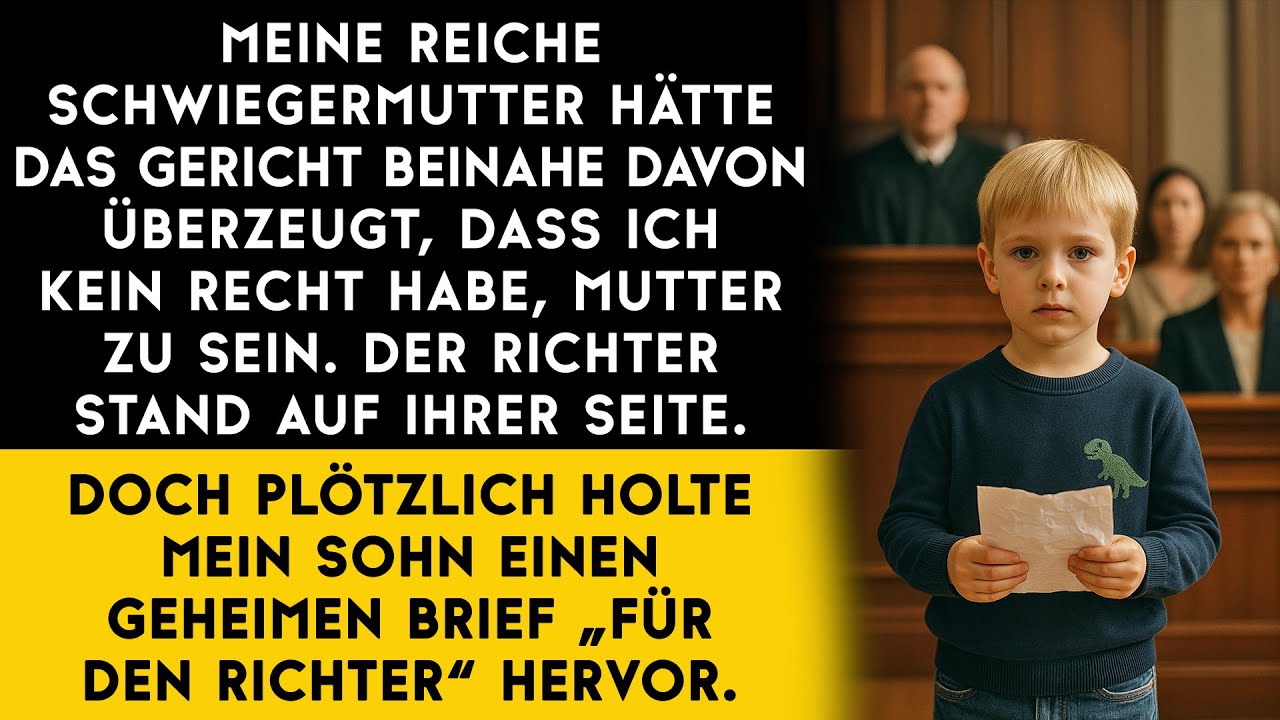 Meine Schwiegermutter wollte mir meinen 6-jährigen Sohn wegnehmen — doch er hatte einen eigenen Plan