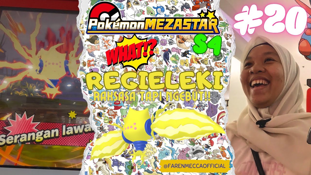 Umma Menantang REGIELEKI Si Raksasa TERCEPAT!, Hasilnya bikin Melongo!!! | Pokemon Mezastar S4