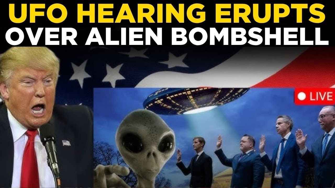 Breaking UFO News LIVE | UFO Hearing Turns Chaotic Following Stunning &lsquo;Non-Human&rsquo; Claims In Congress