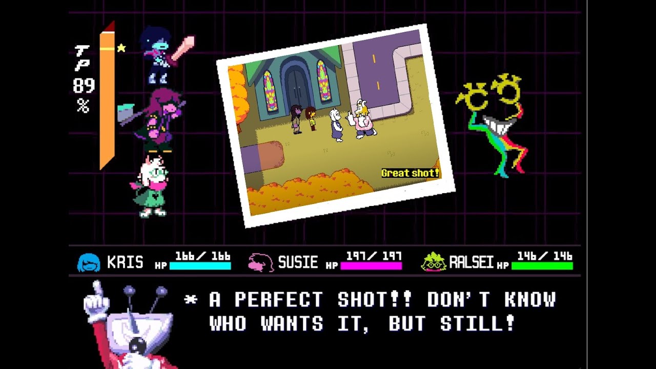 Deltarune Chapter 3 Boss Shuttah No Hit