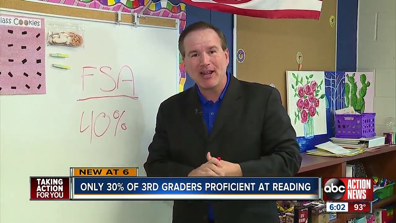 Many Florida third-graders failing FSA reading exam