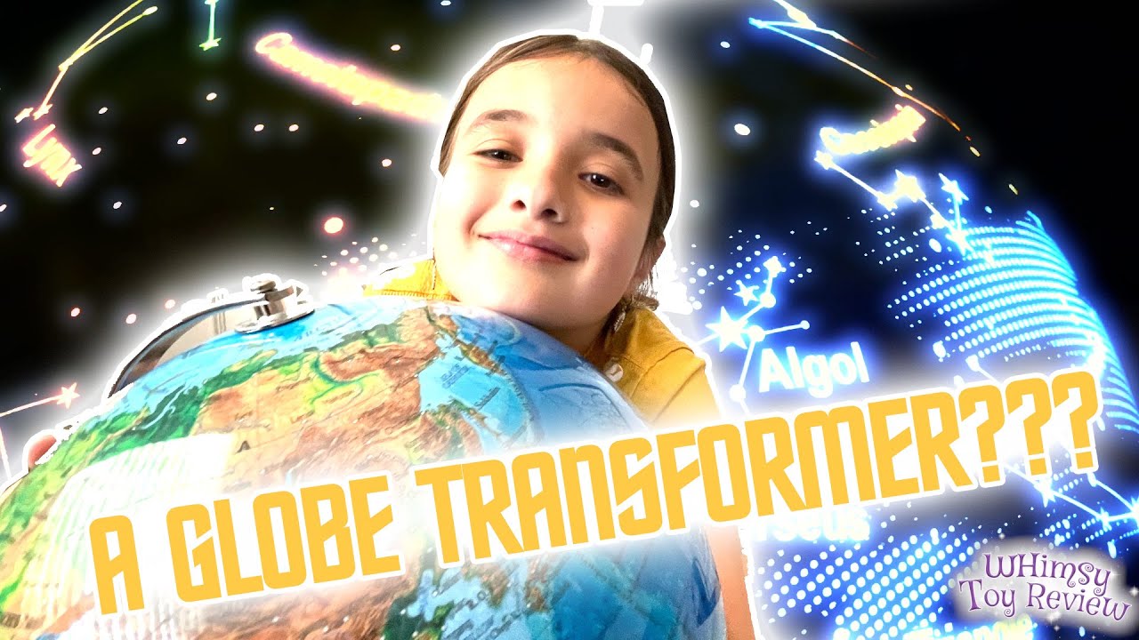 A globe that transforms?! How can 2 globes be one globe?! Get Life Basics Illuminated Globe!