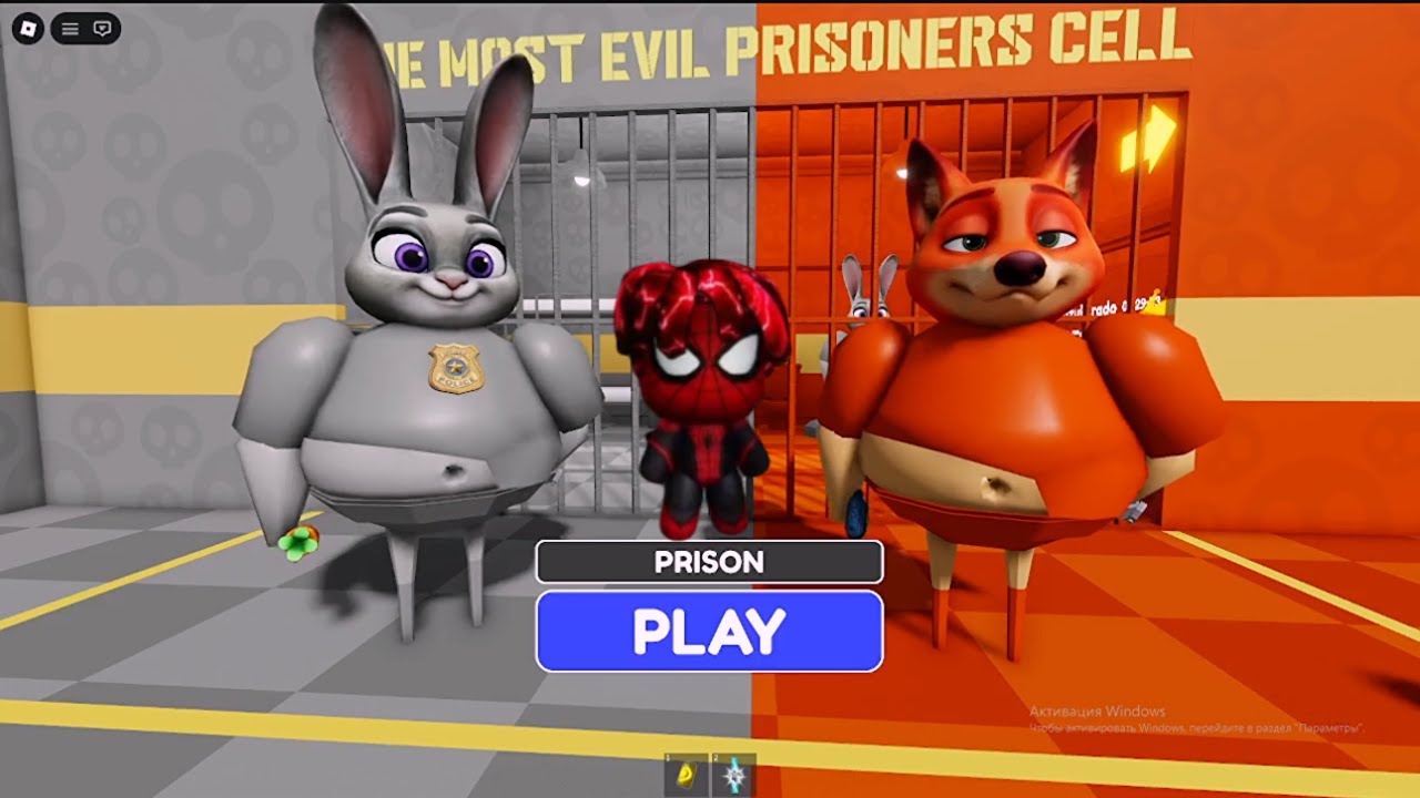 Judy & Nick’s Prison Run Obby Escape! | Roblox