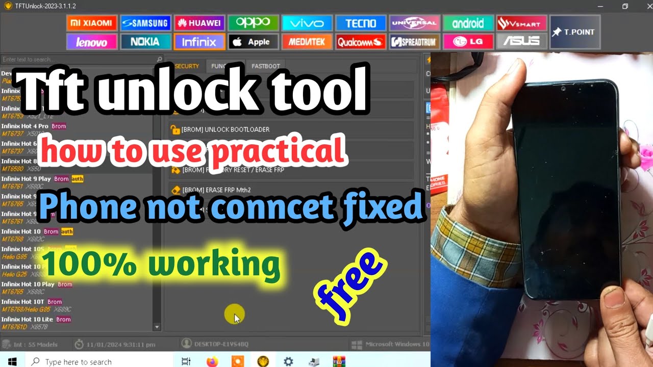tft unlock tool latest version | tft unlocker tool free 2024 | unlock tool download