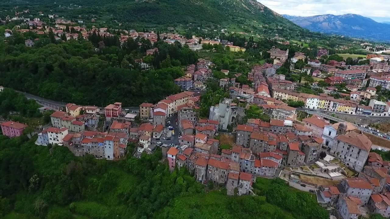 InFlight History - Cave (Rm) e Rocca di Cave (Rm) 1080p FHD Drone View