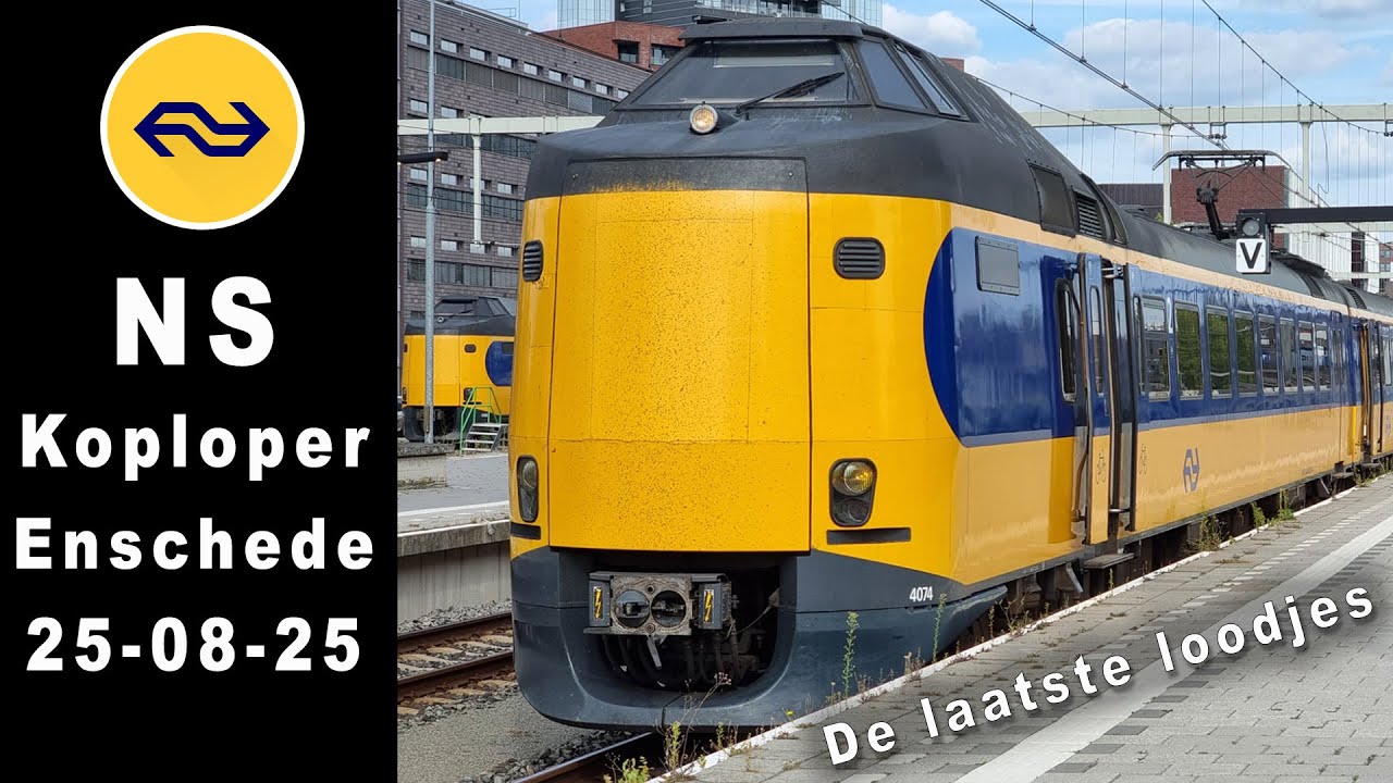 NS ICMm Koploper Enschede-Rotterdam de laatste loodjes. 25-08-2025