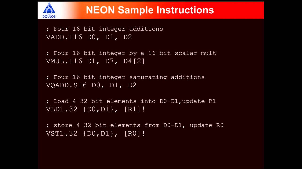 Using your C Compiler to Exploit NEON