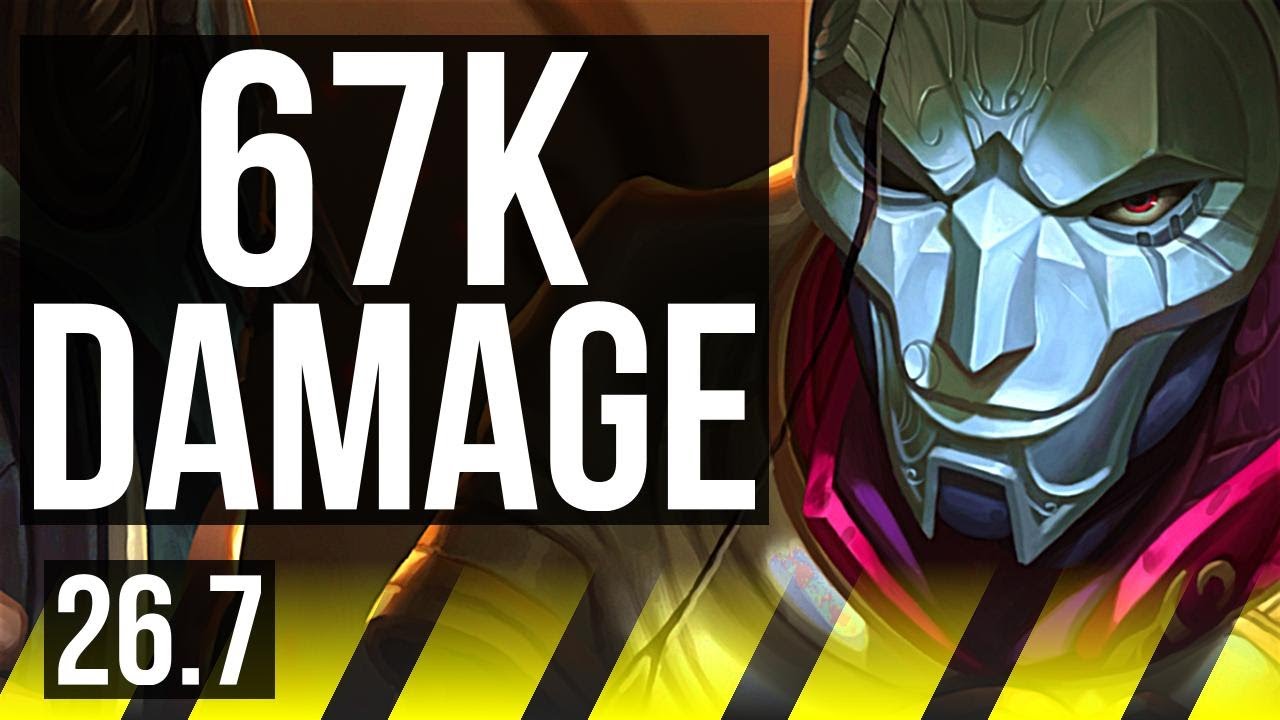 JHIN & Karma vs KAI'SA & Brand (ADC) | 67K damage, Good KDA: 30/2/9 | KR Master | 26.7