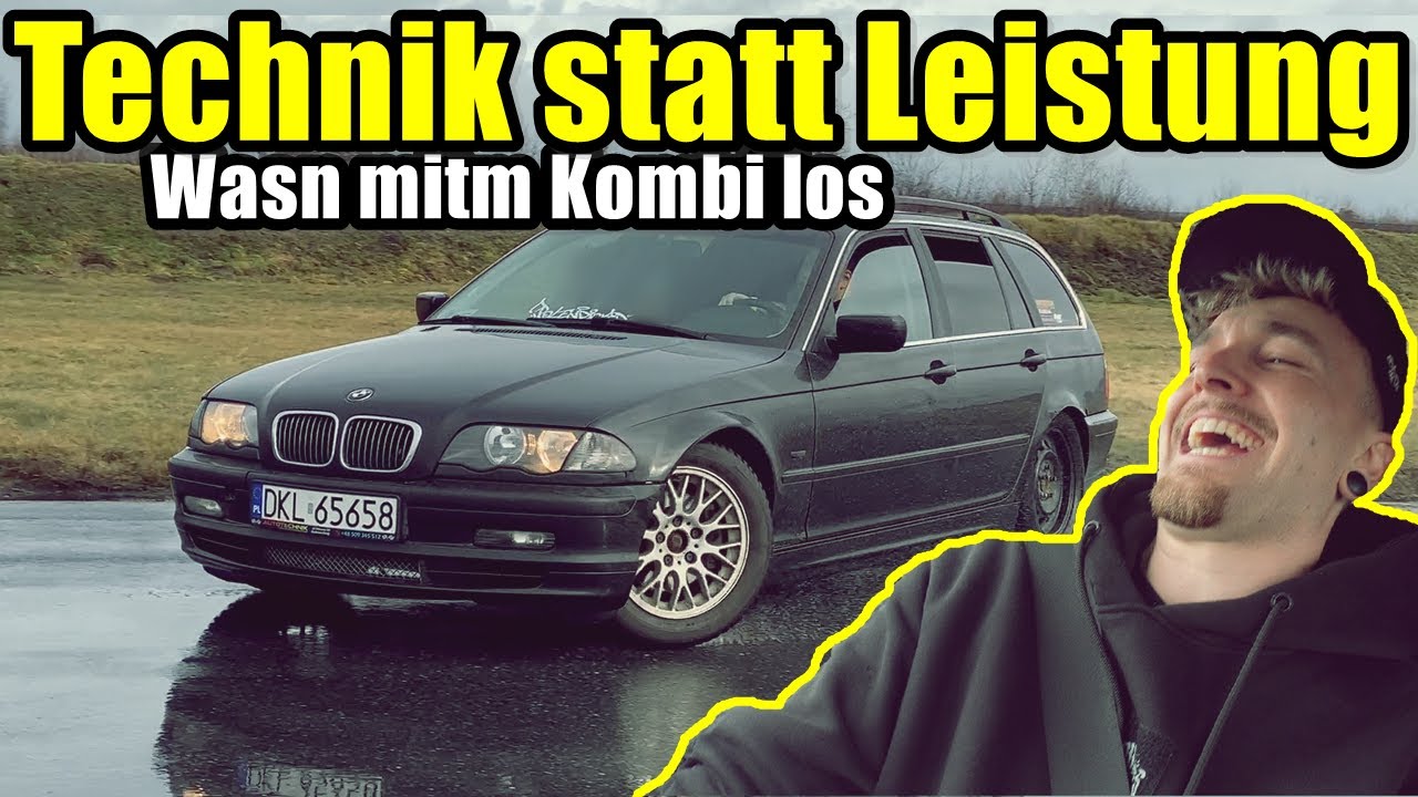Im serien e46 auf der Profi Driftstrecke - hält er durch?