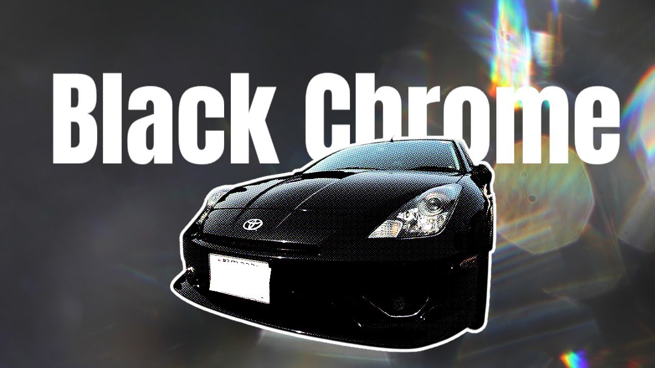 【トヨタセリカ】TOYOTA CELICA ZZT230 たっつんさんのセリカ　BLACK&CHROME #jdm #celica #automobile #toyota