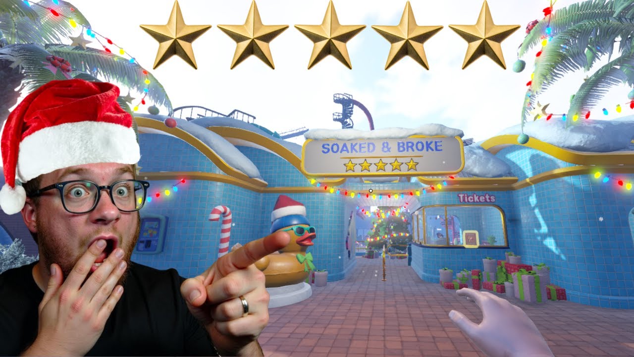 From Festive Chaos to 5 STARS! Christmas Waterpark Transformation!